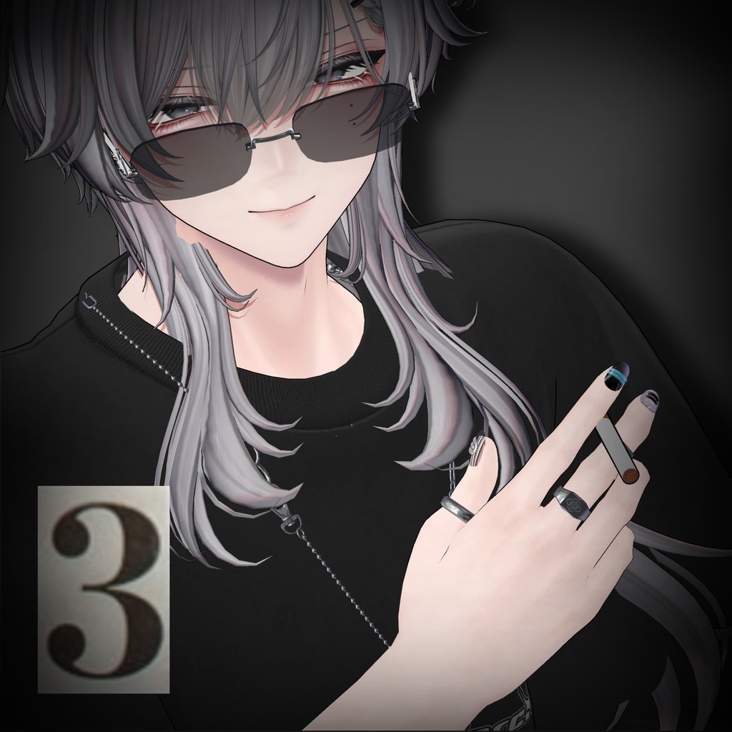 【Free / 無料】 cigarette grab hand animation