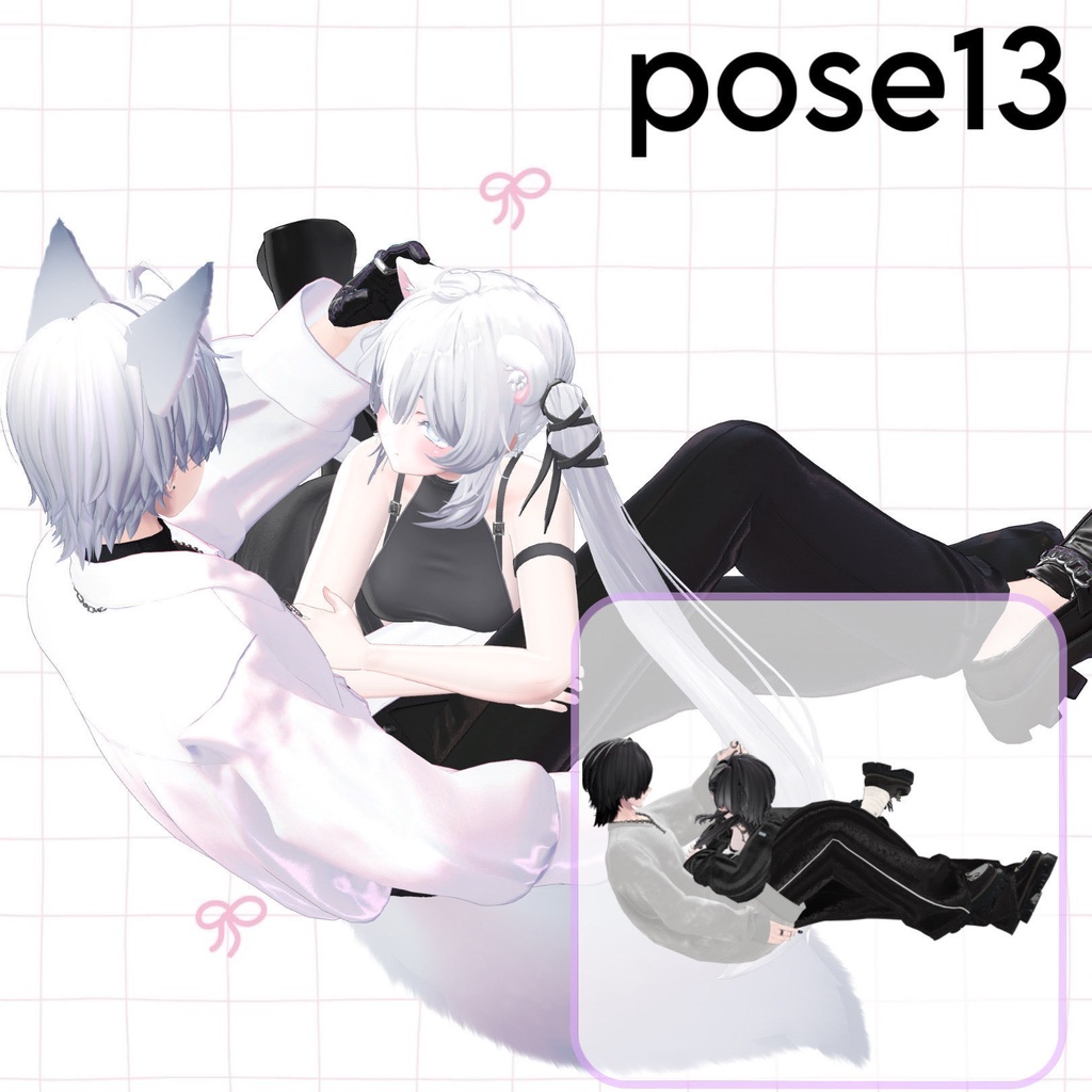 【APL対応】୨୧pair pose set୨୧ 15ポーズ