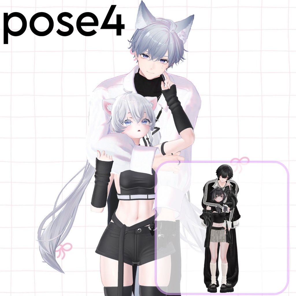 【APL対応】୨୧pair pose set୨୧ 15ポーズ