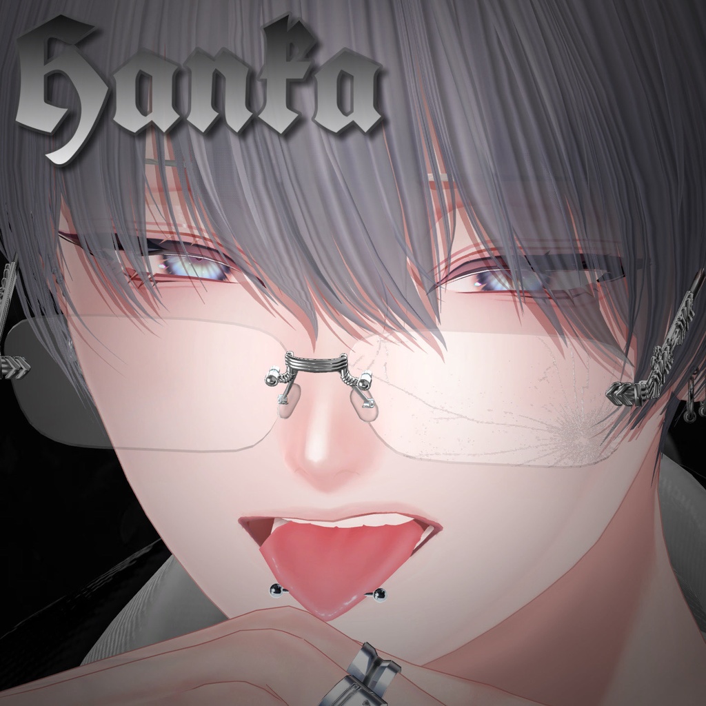 【6アバター対応】 Horizontal tongue