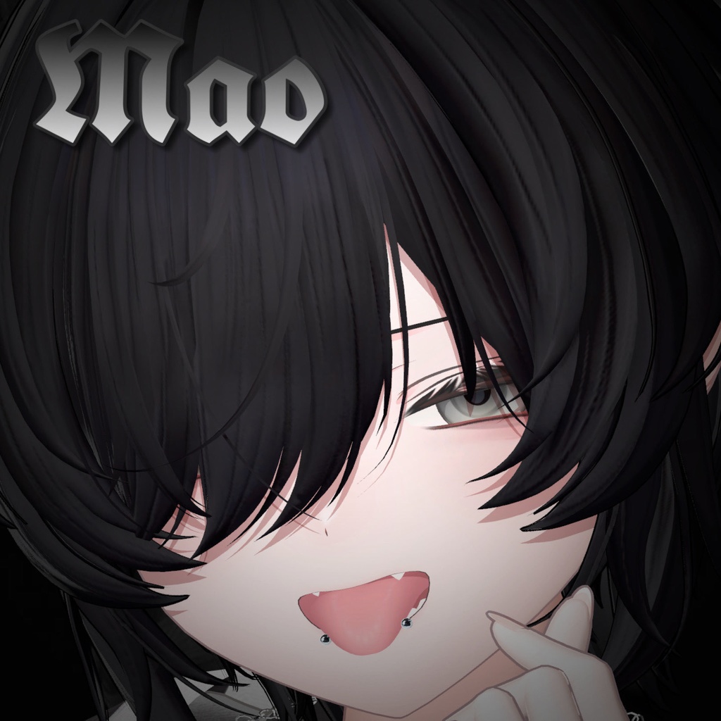 【6アバター対応】 Horizontal tongue