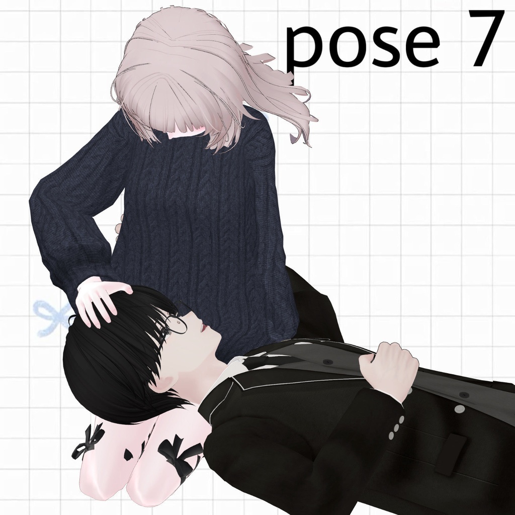 【APL対応】୨୧pair pose set୨୧ Kei&Nagi 15ポーズ