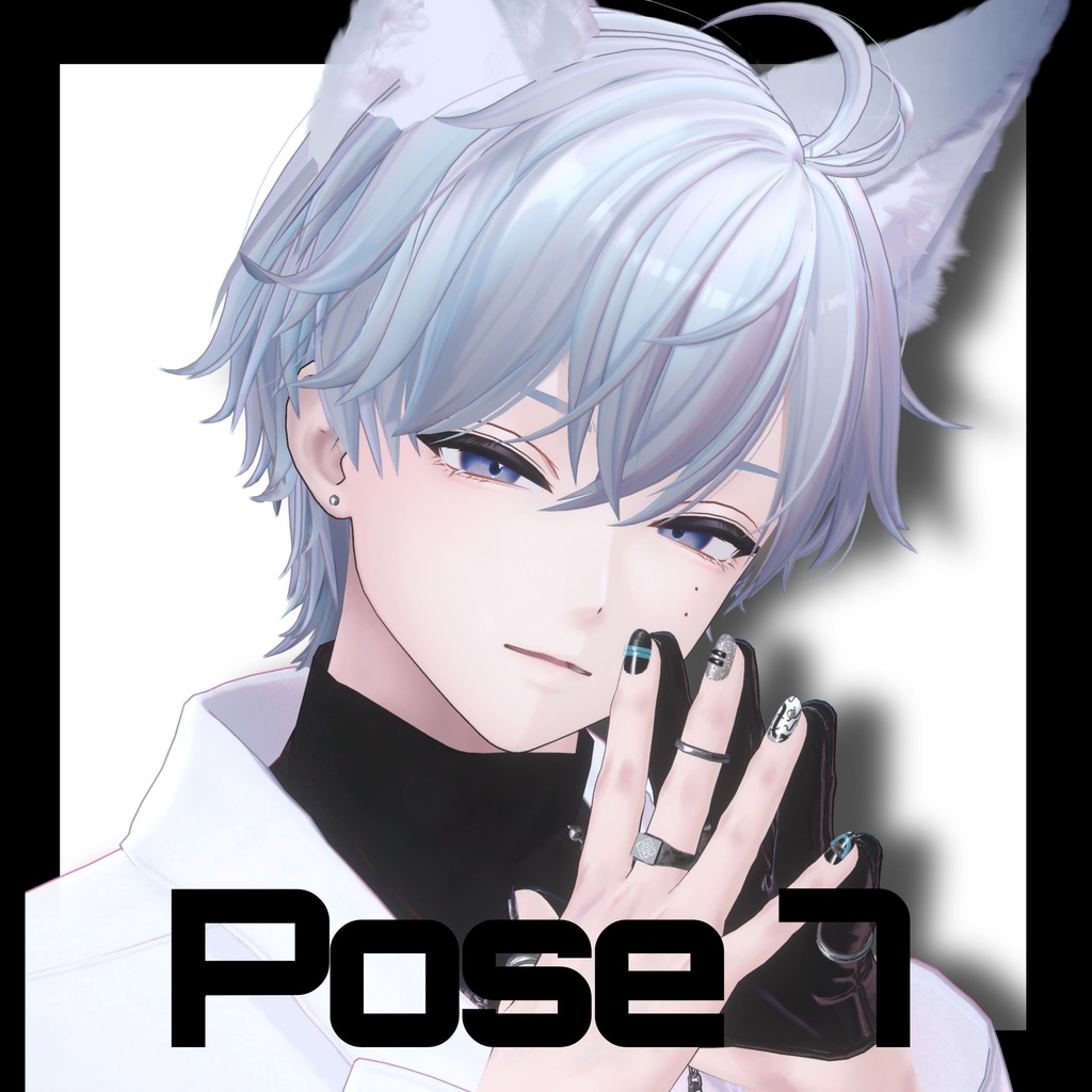 【Free / 無料】 Face up pose 10ポーズ