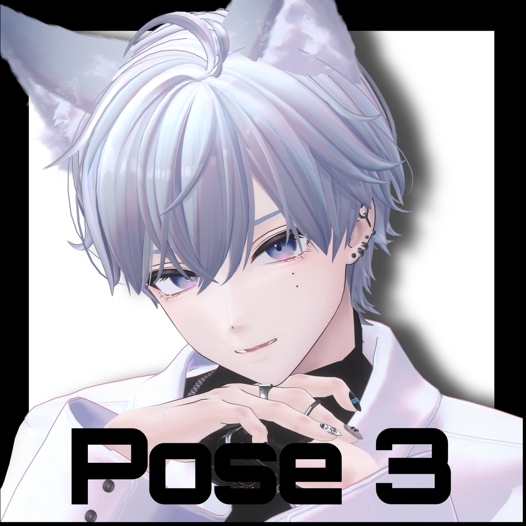 【Free / 無料】 Face up pose 10ポーズ