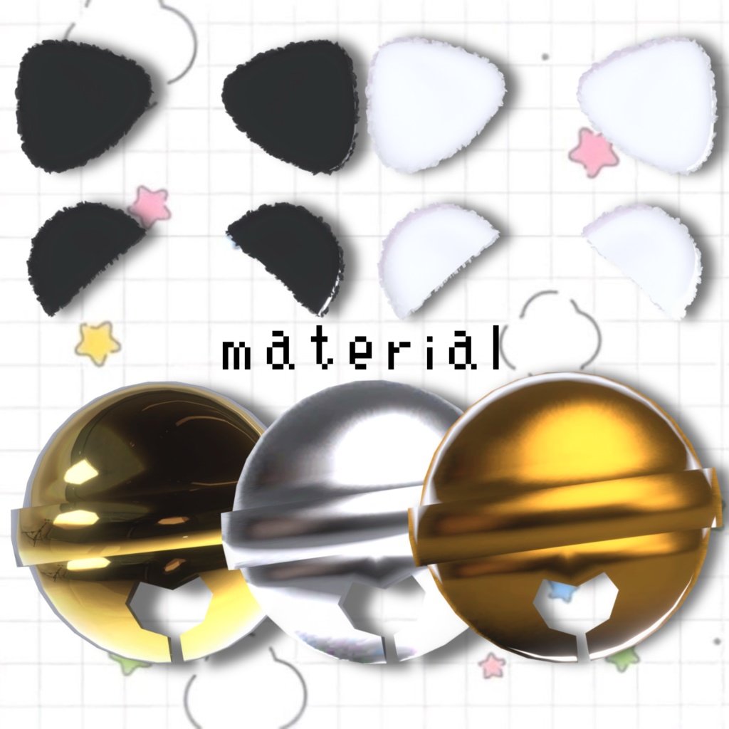 【20アバター対応】ハオニャン🐾アクセ