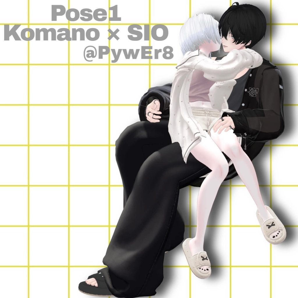 【APL対応】୨୧pair pose set2୨୧ 15ポーズ