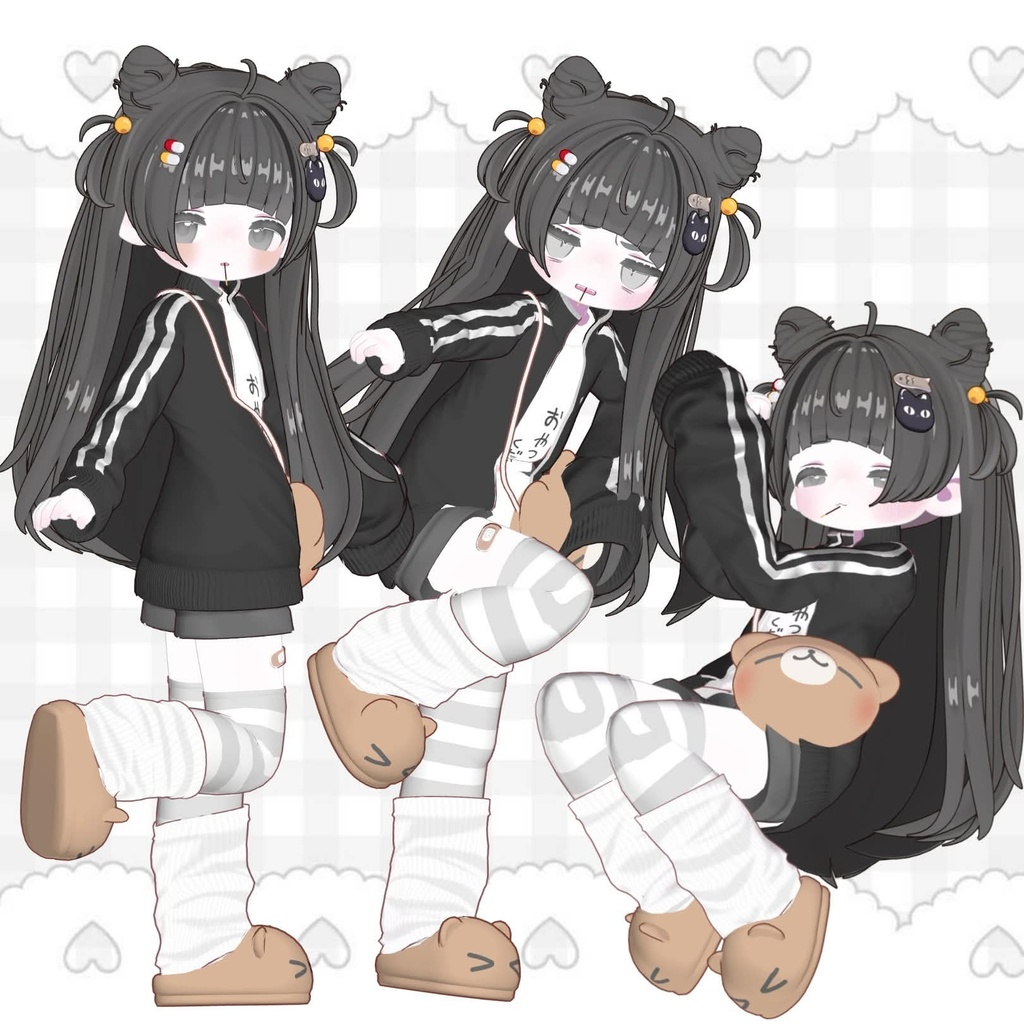 【APL対応】ちびっ子ポーズ 20pose