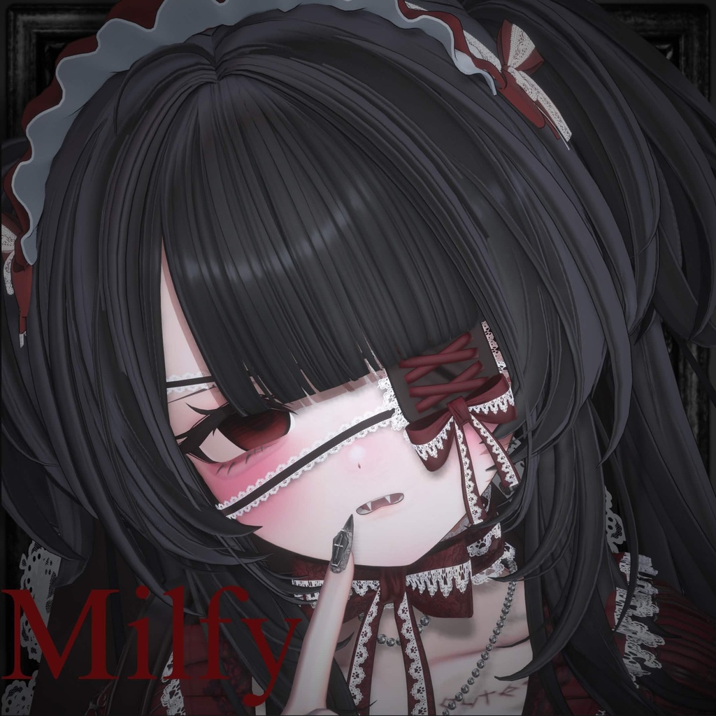 【10/31まで無料】 vampire fang 【リップシンク対応】