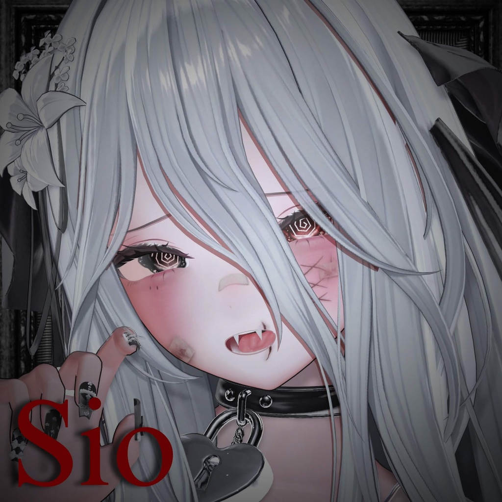 【10/31まで無料】 vampire fang 【リップシンク対応】