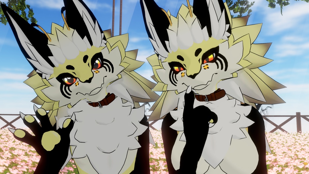 Bee Texture + Wings and Antennas (For the Novabeast)