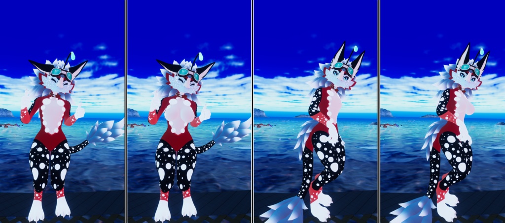 Fish Texture + Antenna (For the Novabeast)