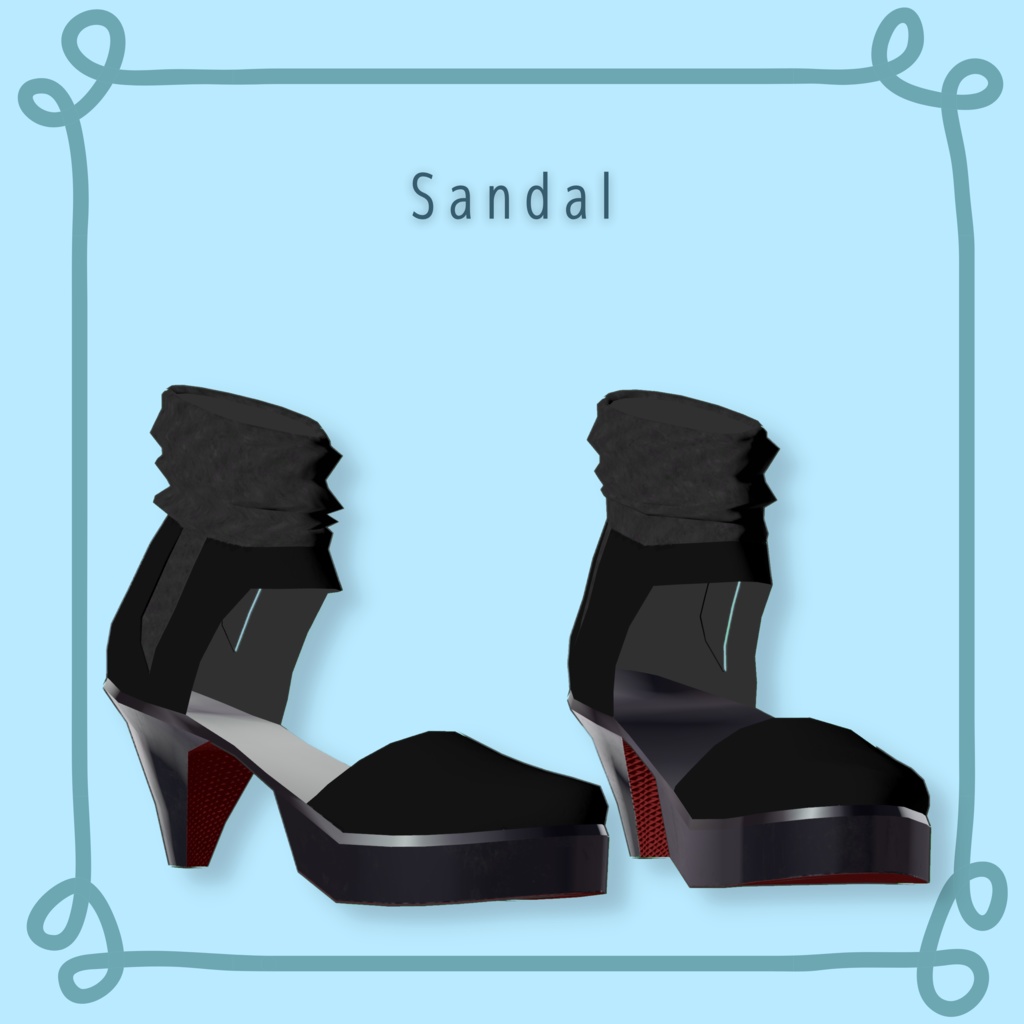 竜胆ちゃん用 「ノースリーブ&スリットスカートコーデ」