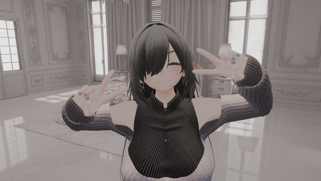 デジエルちゃん専用衣装 肩だしスタイル