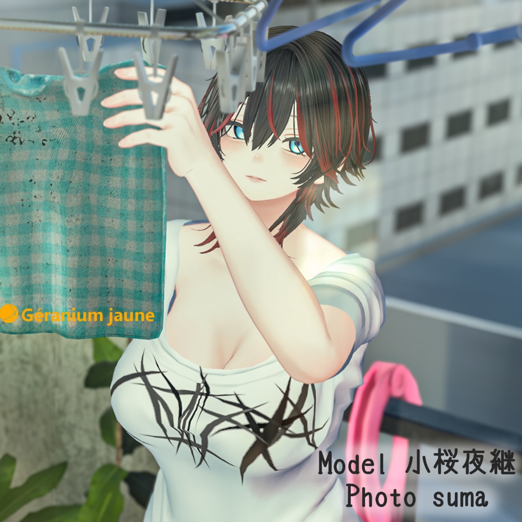 【森羅ちゃん用】休日人妻Tシャツ