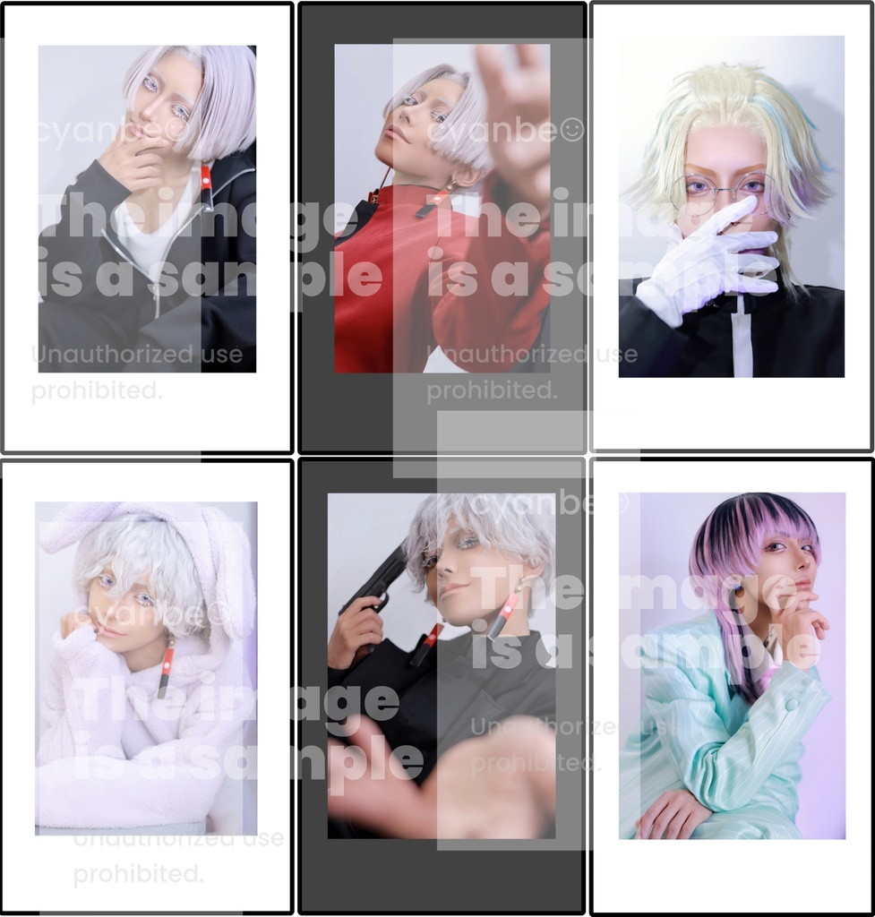 チェキカード　ちゃんべ☺︎　全種セット