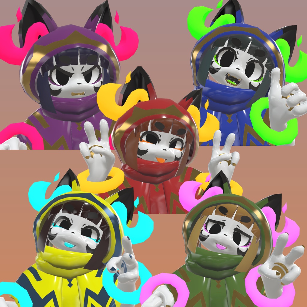 オリジナル3Dモデル 『 Daruma 』