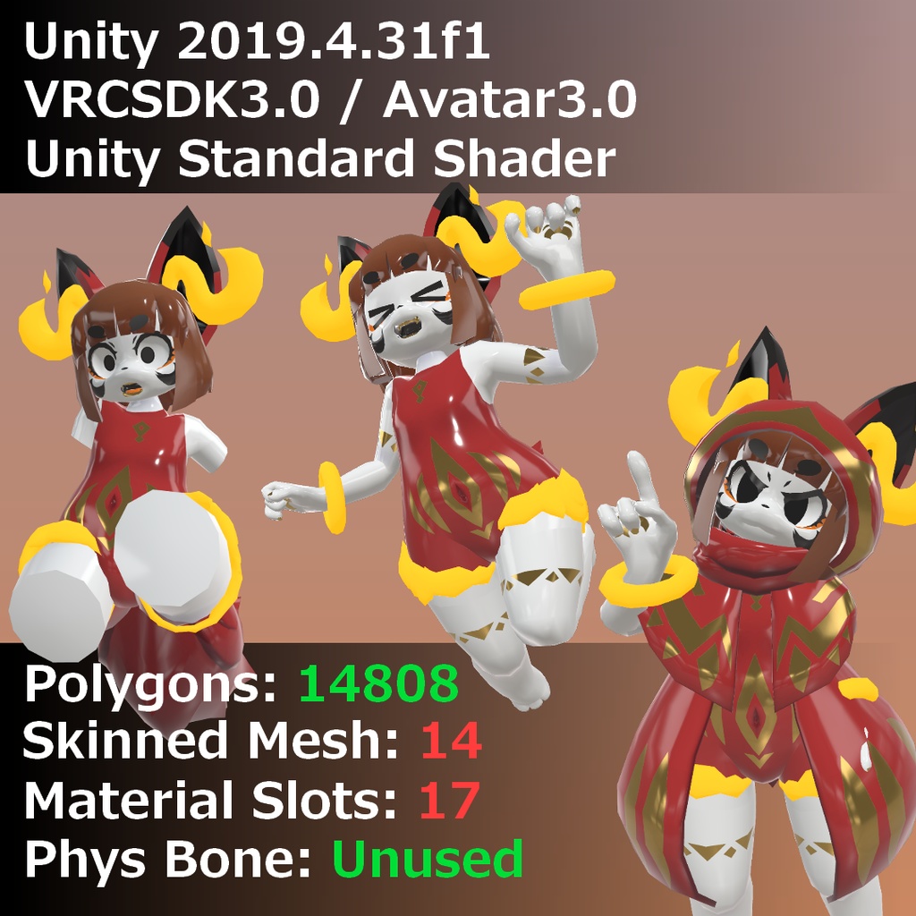 オリジナル3Dモデル 『 Daruma 』