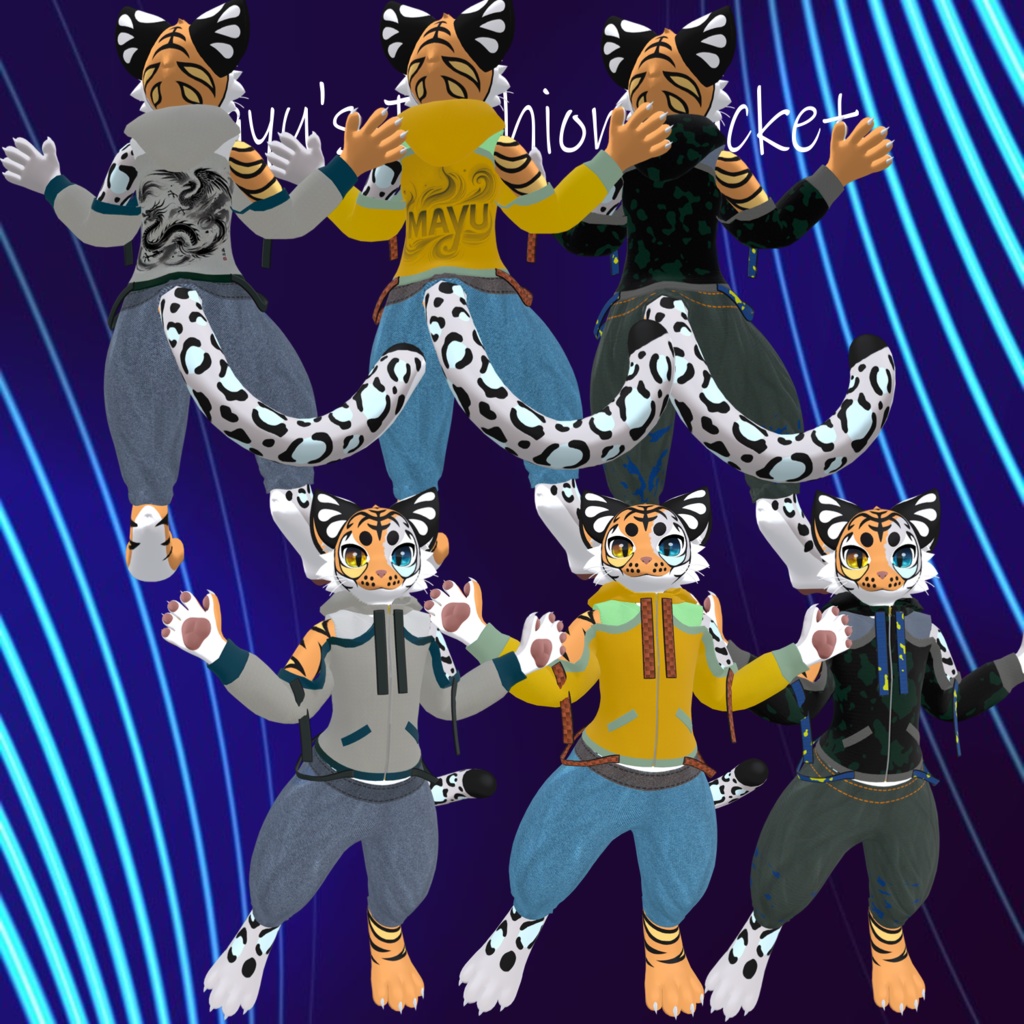 【VRC想定衣装】 Mayu's Fashion Jacket