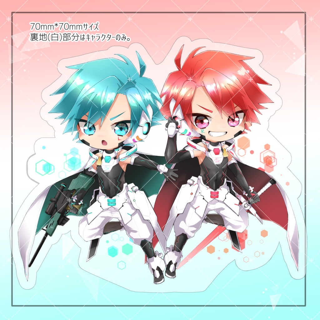 アクリルスタンド 雷刀&烈風刀(EXCEED)