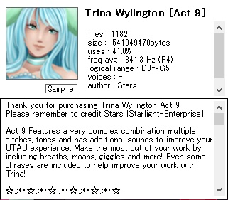 Trina Wylington Act 9 JP 