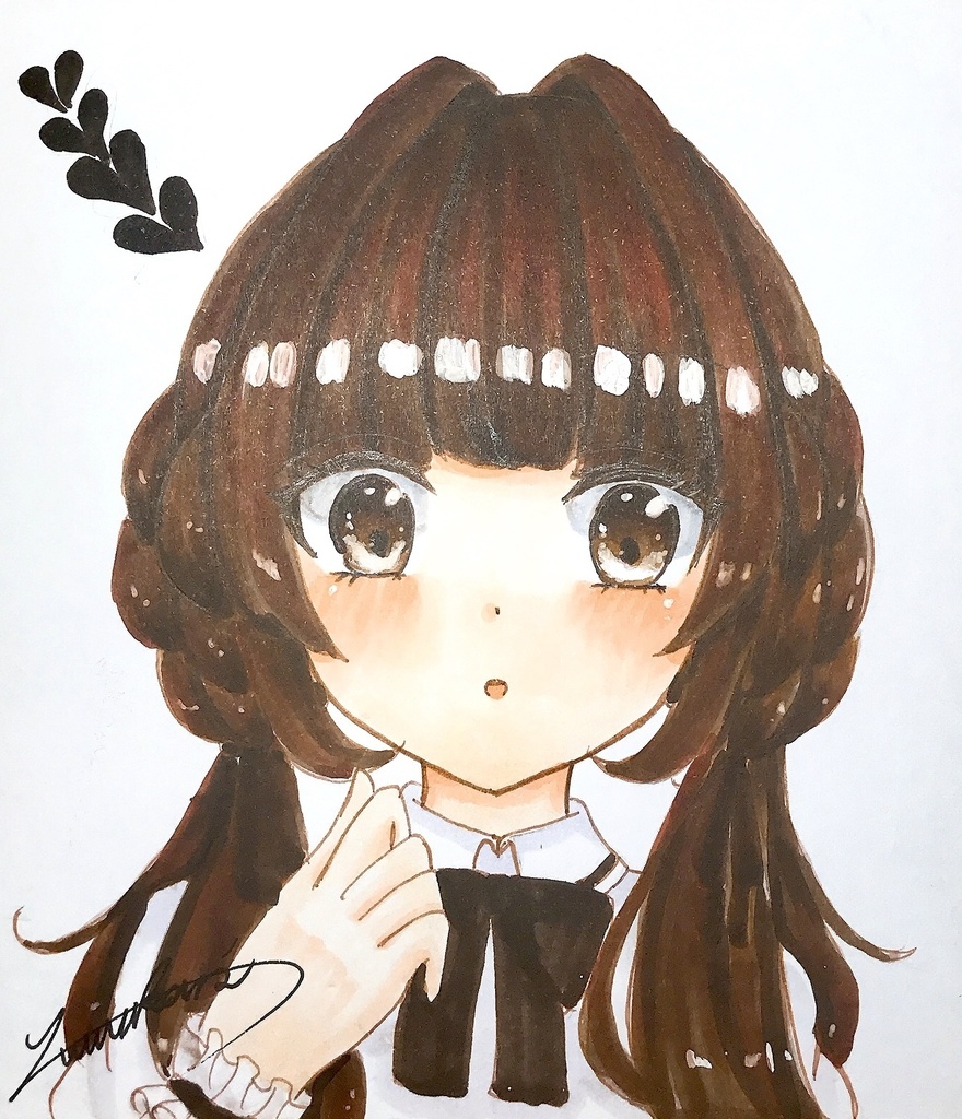 ショコラ ミニ色紙