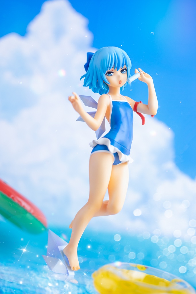 温泉天国 東方Project たくしあげチルノ ガレージキット 温泉天国 東方Project たくしあげチルノ ガレージキット
