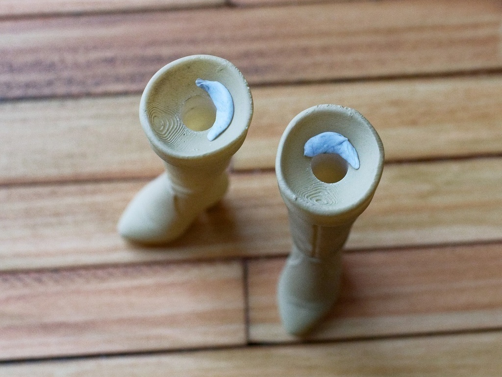 ◆受注生産◆ハルモニアシリーズ用ひづめブーツ/ハンドメイド品