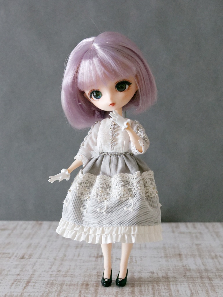 ◆受注生産◆ハルモニアシリーズ用ラインストーンパンプス/ハンドメイド品