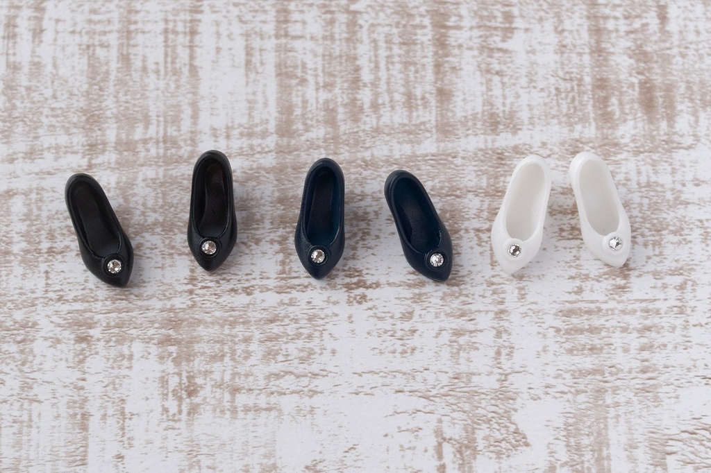 ◆受注生産◆ハルモニアシリーズ用ラインストーンパンプス/ハンドメイド品