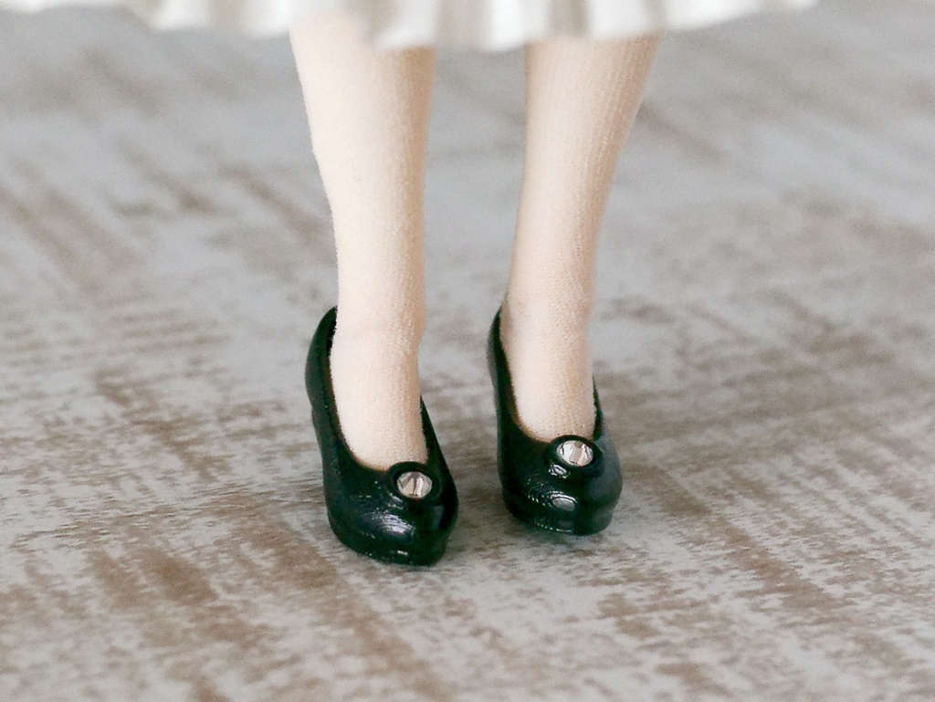 ◆受注生産◆ハルモニアシリーズ用ラインストーンパンプス/ハンドメイド品