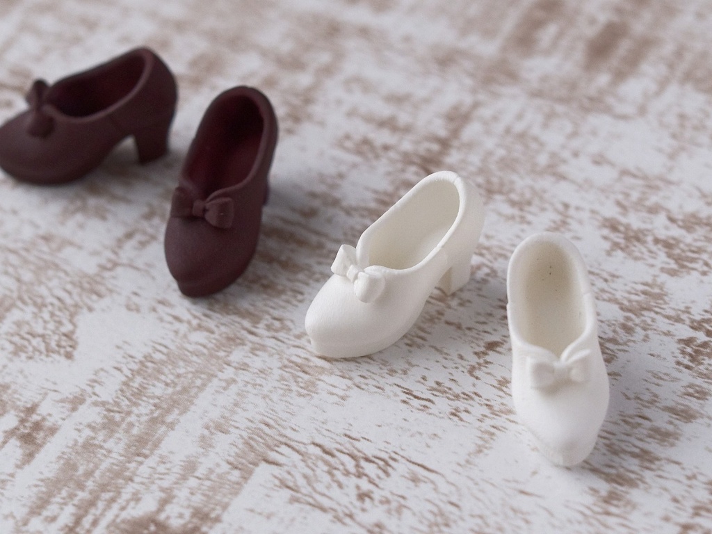 ◆受注生産◆ハルモニアシリーズ用リボンブーティ/ハンドメイド品