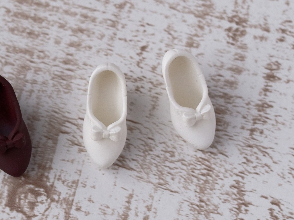 ◆受注生産◆ハルモニアシリーズ用リボンブーティ／ハンドメイド品