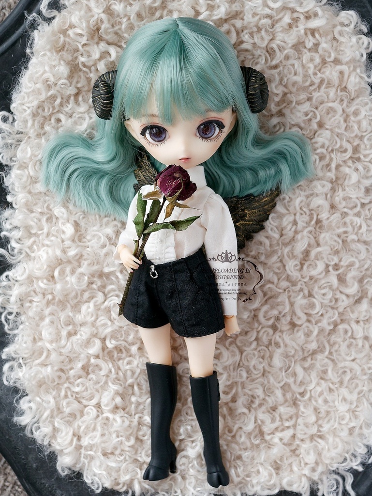 ◆受注生産◆羊のツノ(ドール用)