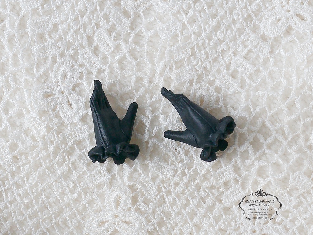 ◆受注生産◆ハルモニアシリーズ用フリル手袋/ハンドメイド