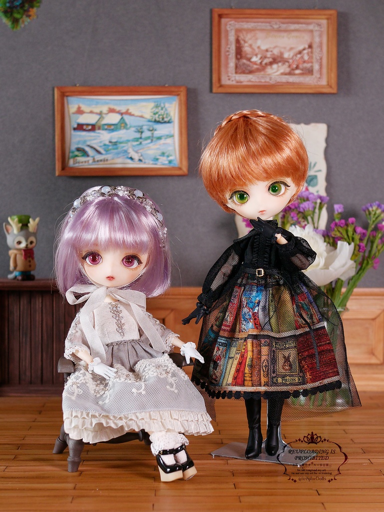 ◆受注生産◆ハルモニアシリーズ用フリル手袋/ハンドメイド