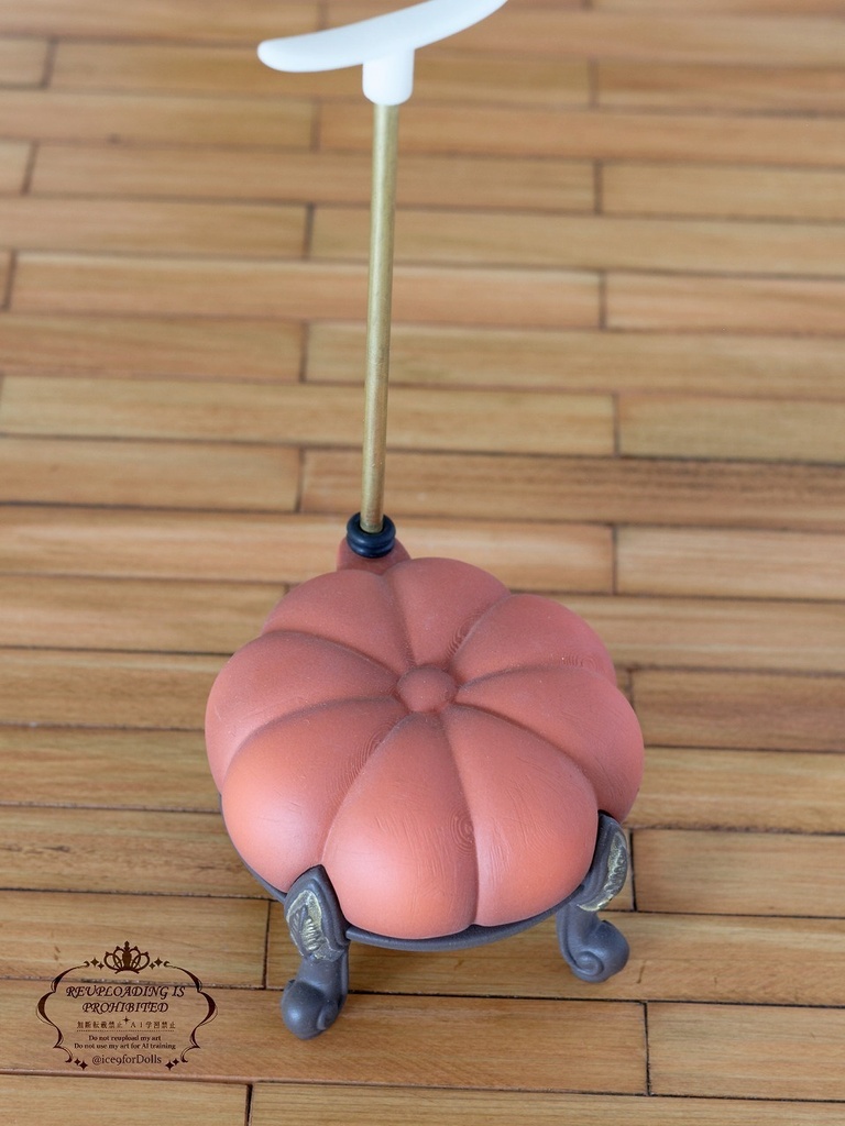 ◆受注生産◆ハルモニアシリーズ用パンプキンスツール/ハンドメイド