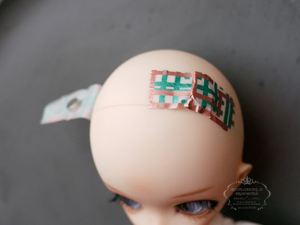 ◆受注生産◆ドール用ヤギのツノ/ハンドメイド品