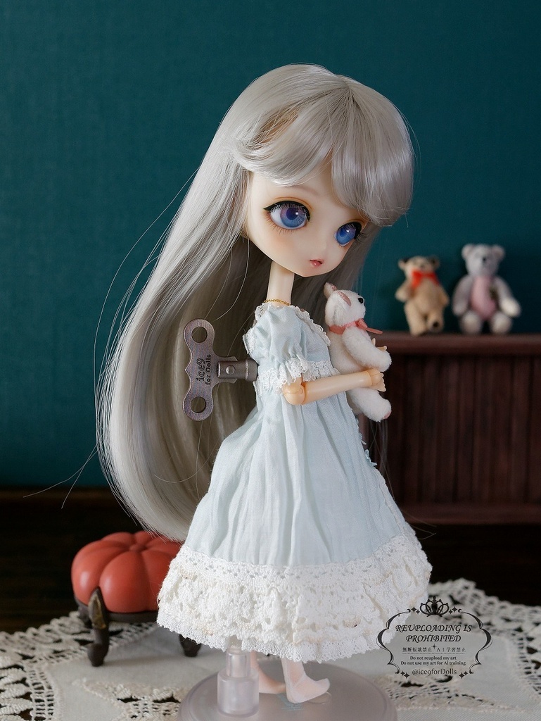 ◆受注生産◆ドール用柱時計のゼンマイ巻き鍵/ハンドメイド品