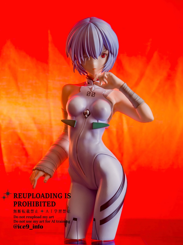 綾波レイ半身像 ガレージキット