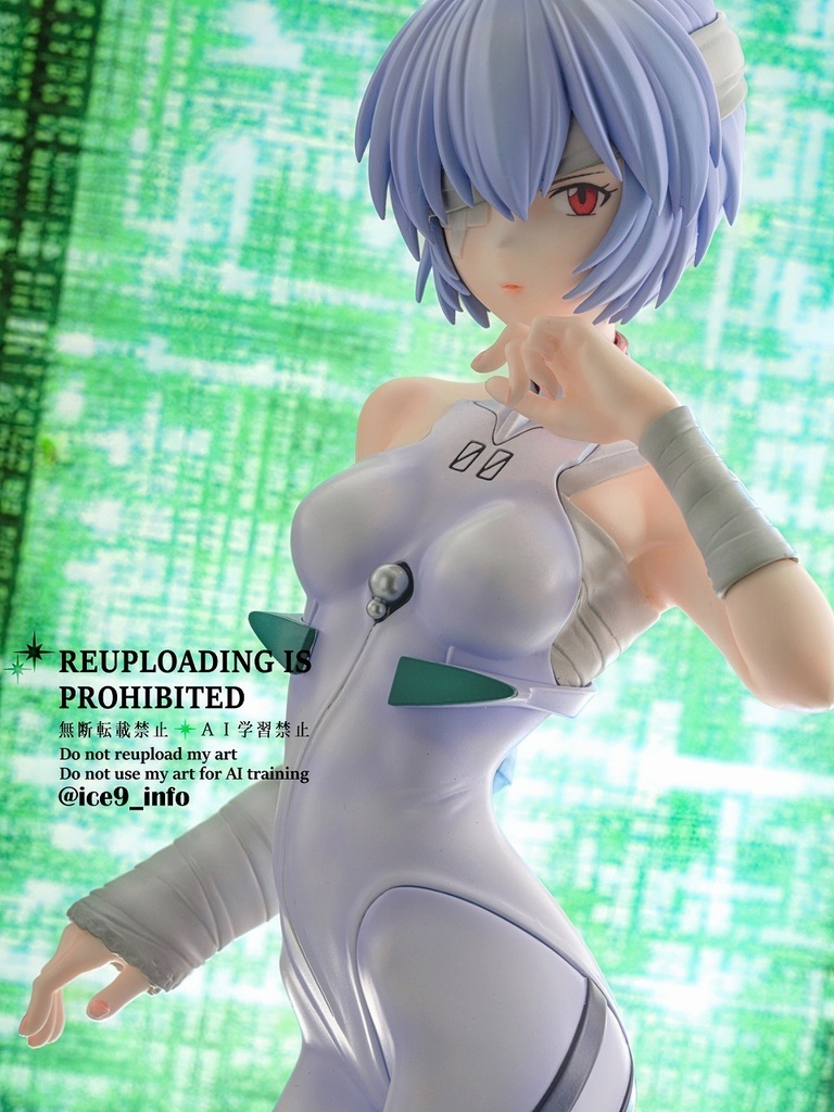 綾波レイ半身像 ガレージキット