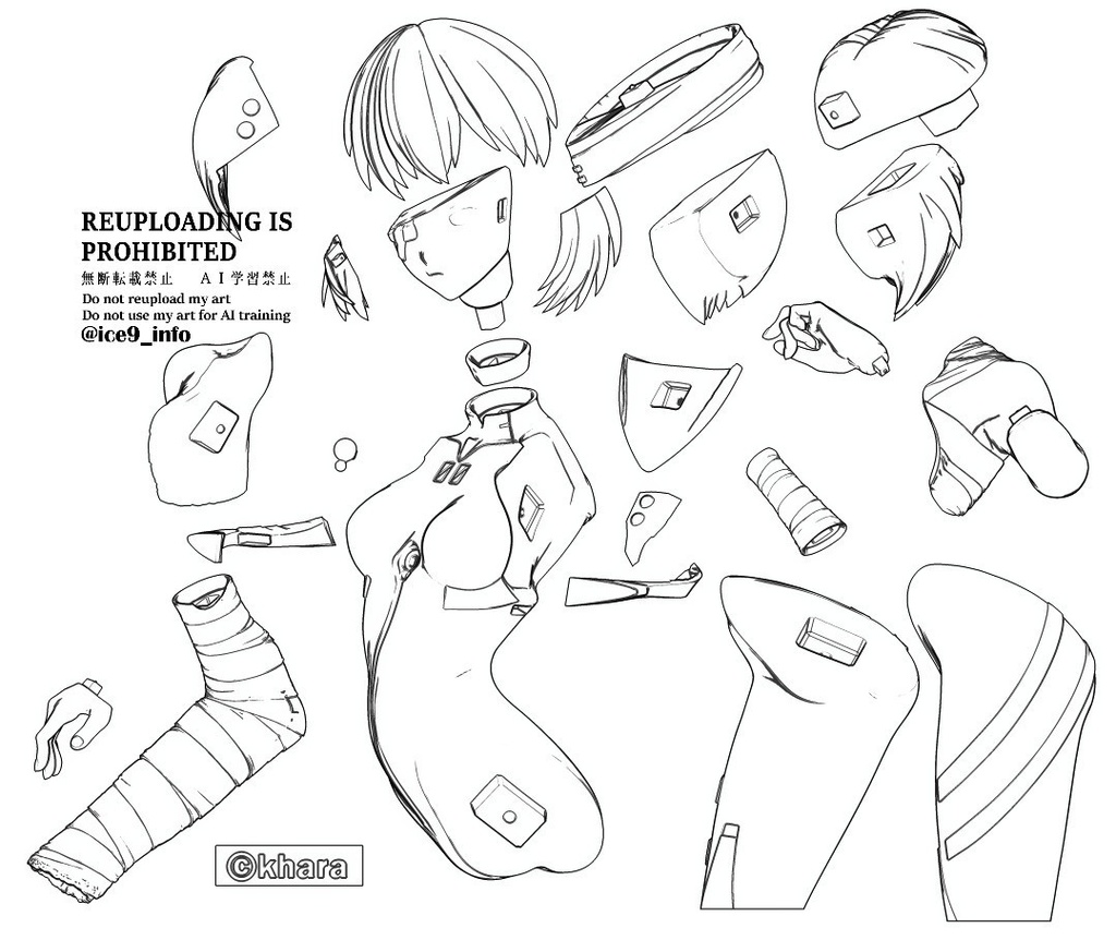 綾波レイ半身像 ガレージキット