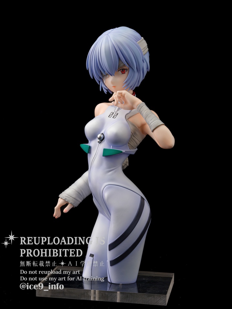 綾波レイ半身像 ガレージキット