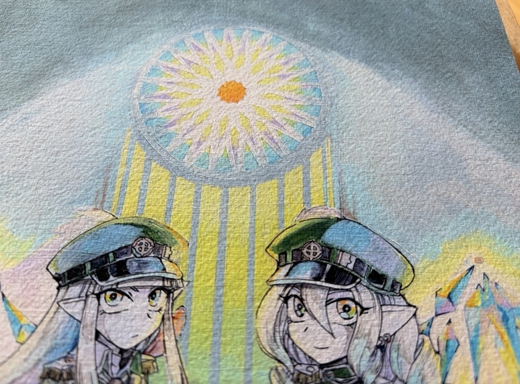 【複製画】TWINS(額装有)