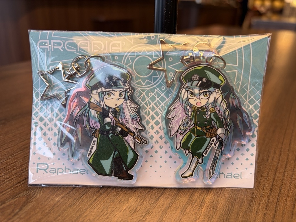 TWINSアクリルキーホルダーセット