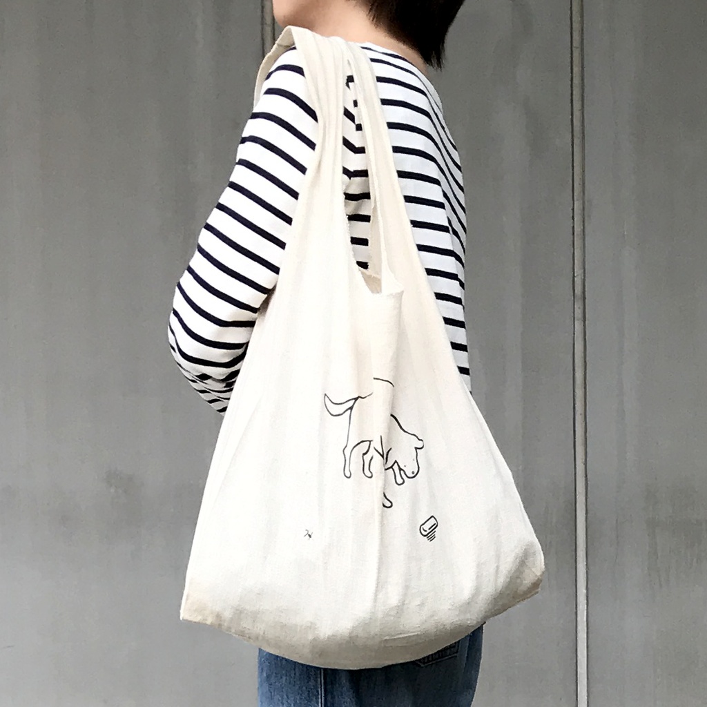 いぬとパンのマルシェバッグ