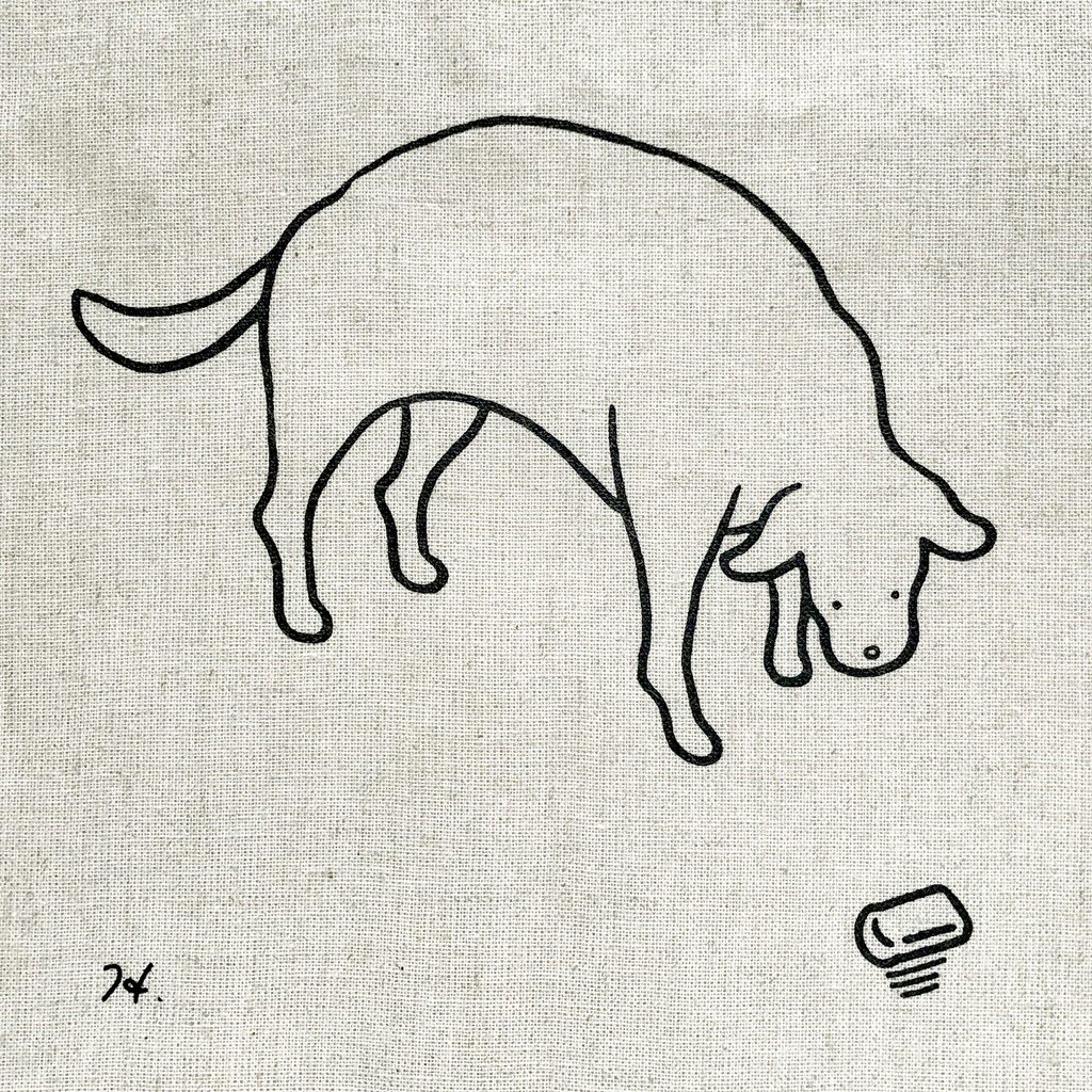 いぬとパンのマルシェバッグ