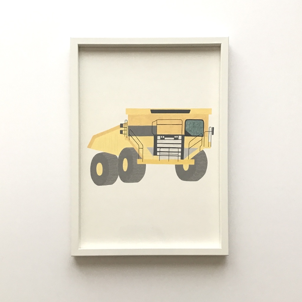 【額付】原画『キャタピラー』