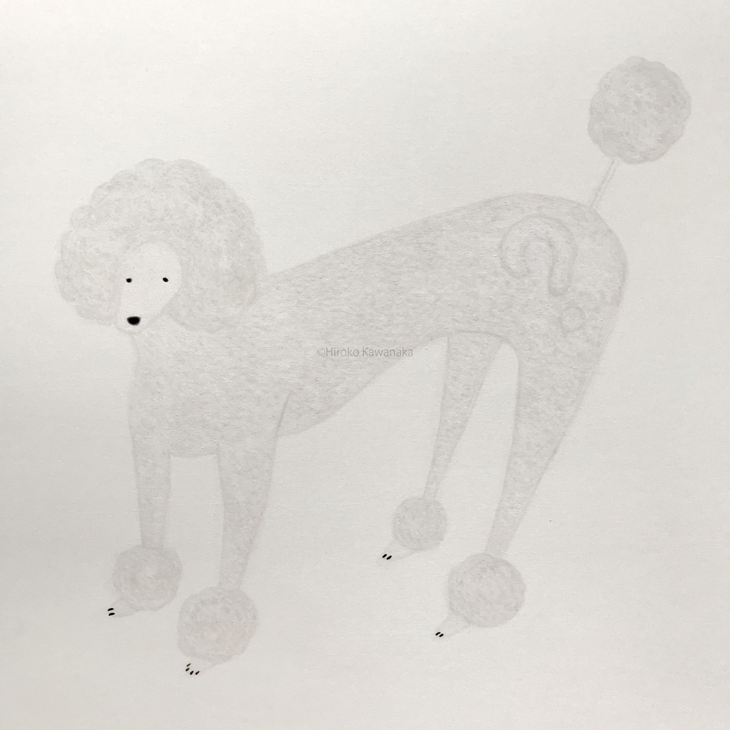 原画『プードル』