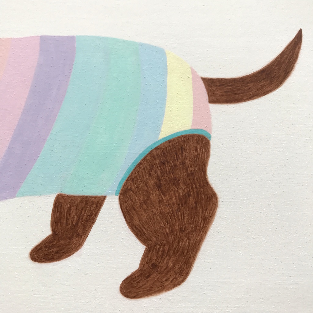 原画『ミニチュアダックス』