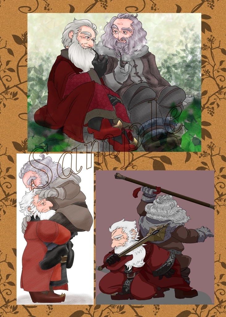 黒髪に白髪交じり老ゆるまで―オイバリ再録集